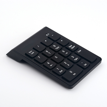 Bežična numerička tipkovnica za laptop s podlogom za dlan, 18/19 tipki, 140x85x8 mm