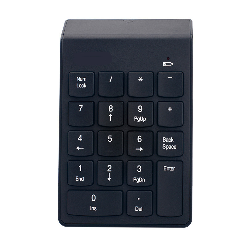 Bežična numerička tipkovnica za laptop s podlogom za dlan, 18/19 tipki, 140x85x8 mm
