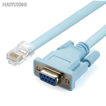 1,8 m DB9–RJ45 RS232 konzolkábel routerhez