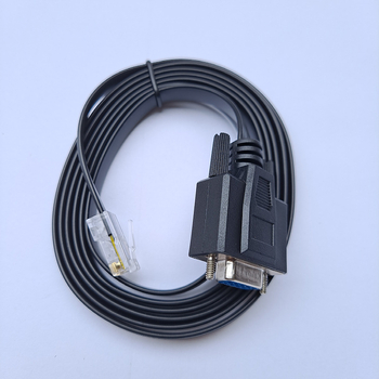 1,8 m DB9–RJ45 RS232 konzolkábel routerhez