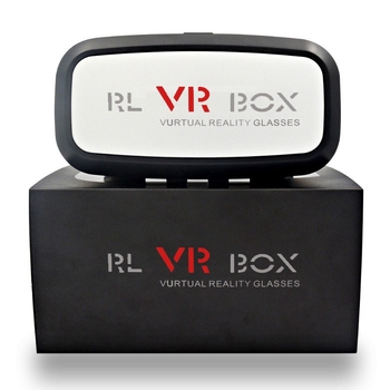 RL VR BOX VR brilles viedtālrunim, 80° redzes laukums, plastmasas korpuss, 500 g, izmēri 15.5×20×11 cm