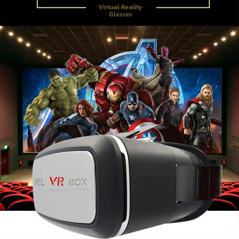 RL VR BOX VR brilles viedtālrunim, 80° redzes laukums, plastmasas korpuss, 500 g, izmēri 15.5×20×11 cm