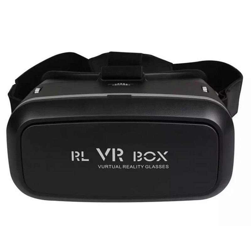 RL VR BOX VR brilles viedtālrunim, 80° redzes laukums, plastmasas korpuss, 500 g, izmēri 15.5×20×11 cm