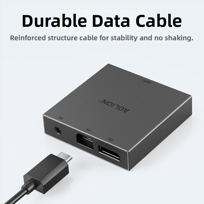 PS VR2 PC adaptér set pre PC konvertor, HDMI/DP rozhranie, USB-C pripojenie, Obsahuje DP video kábel, USB kábel a 5V napájací zdroj