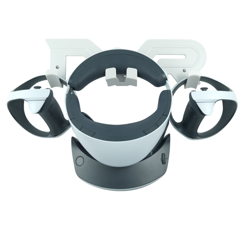 Zidni držač za Meta Quest 3 s žičanom vješalom – jednostavna ugradnja, PC+ABS, OEM obrada, otisak logotipa, 180 g, kompatibilno s PS VR2