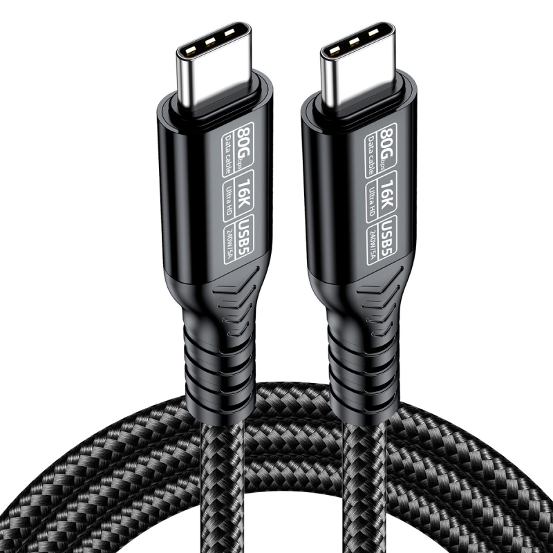 Type-C USB5 adapter kabel, bakreno jezgro, jedan konektor