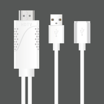 Adapter za mobitel HDMI – duljina 1 m, HDMI sučelje, bakar bez kisika, srebrno premazan, model 7562S