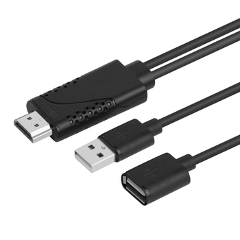 Adapter za mobitel HDMI – duljina 1 m, HDMI sučelje, bakar bez kisika, srebrno premazan, model 7562S