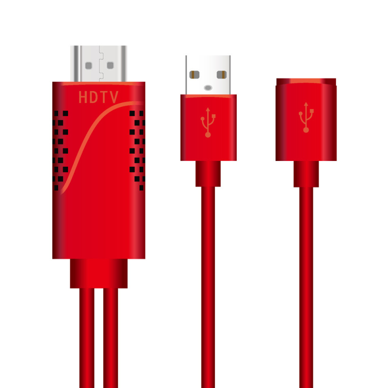 Adapter za mobitel HDMI – duljina 1 m, HDMI sučelje, bakar bez kisika, srebrno premazan, model 7562S