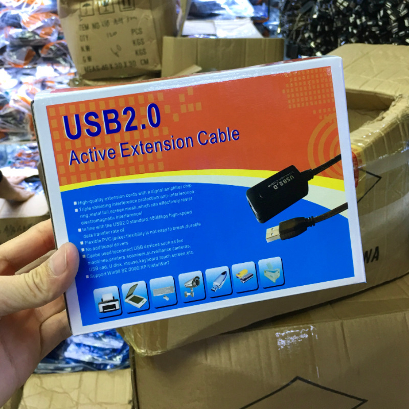 USB produžni kabel za PC, bakreni vodiči, kalupljena konstrukcija, USB sučelje, adapter kabel