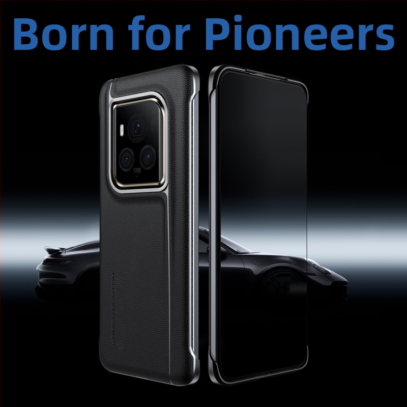 Carcasă pentru telefon pentru Honor Magic6 Zhizhen — piele naturală, ultra-subțire, fără ramă, protecție anti-cădere, disipare căldură, anti-amprentă