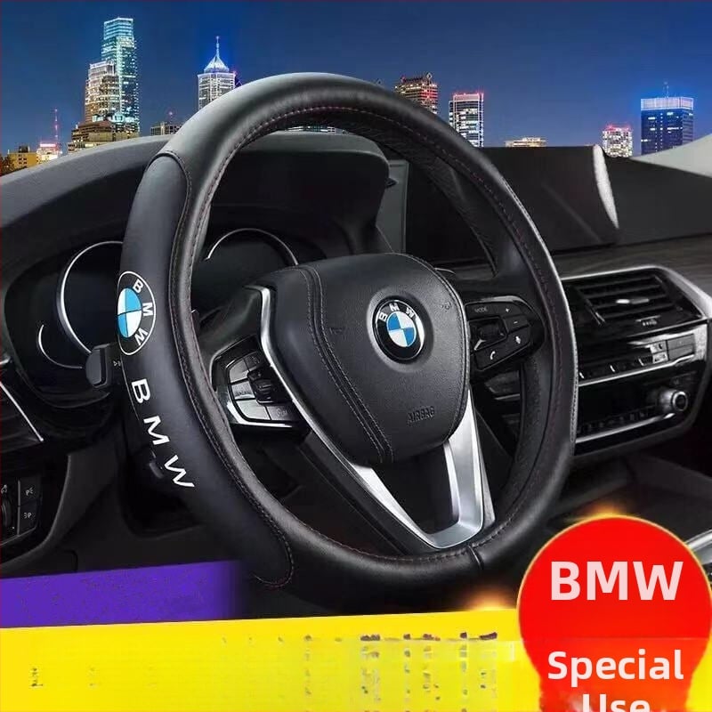 Kožni volan Kalinpu za BMW — univerzalna instalacija, prava koža, pogodan za sve sezone