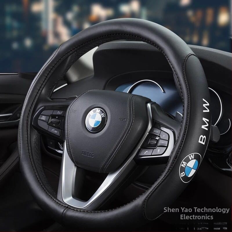 Kožni volan Kalinpu za BMW — univerzalna instalacija, prava koža, pogodan za sve sezone