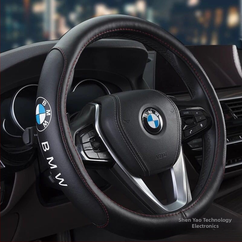 Kožni volan Kalinpu za BMW — univerzalna instalacija, prava koža, pogodan za sve sezone
