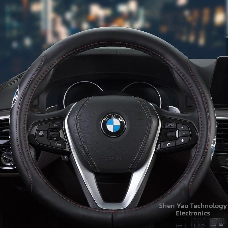 Kožni volan Kalinpu za BMW — univerzalna instalacija, prava koža, pogodan za sve sezone