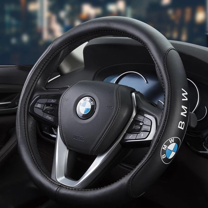 Kožni volan Kalinpu za BMW — univerzalna instalacija, prava koža, pogodan za sve sezone