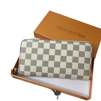 Duga ženska novčanik na zip, PU koža, urbani minimalistički stil, uzorak s slovima, podstava od sintetičke kože, izuzetno lagan, otporan na habanje, zaštita od krađe