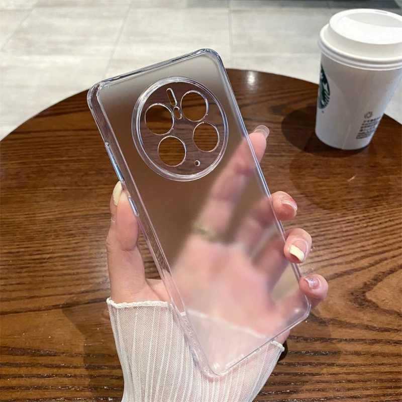 Θήκη κινητού Huawei Mate70 Pro — Διαφανές γυάλινο κάλυμμα; ματ φινίρισμα; μινιμαλιστικό στυλ; Ανθεκτικό στις πτώσεις; διάχυση θερμότητας.