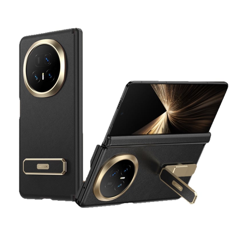 Калъф с държач и подставка за Honor Magic V5 – пълен обхват, матов поликарбонат PC, анти-удар, анти отпечатъци