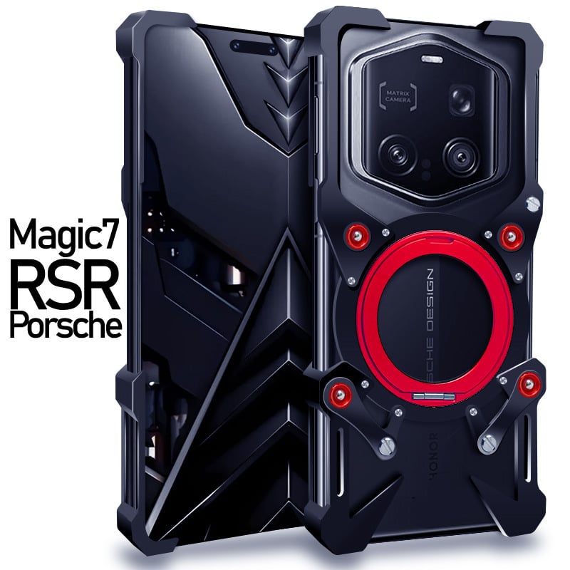 Zimon μεταλλικό πίσω κάλυμμα με περιστρεφόμενη βάση, συμβατό με τη σειρά Honor Magic7