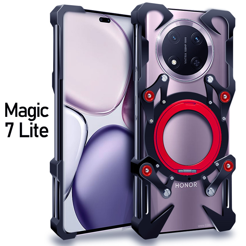 Zimon μεταλλικό πίσω κάλυμμα με περιστρεφόμενη βάση, συμβατό με τη σειρά Honor Magic7