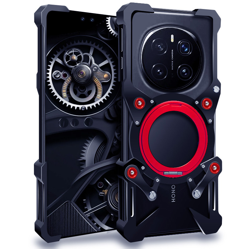 Zimon μεταλλικό πίσω κάλυμμα με περιστρεφόμενη βάση, συμβατό με τη σειρά Honor Magic7