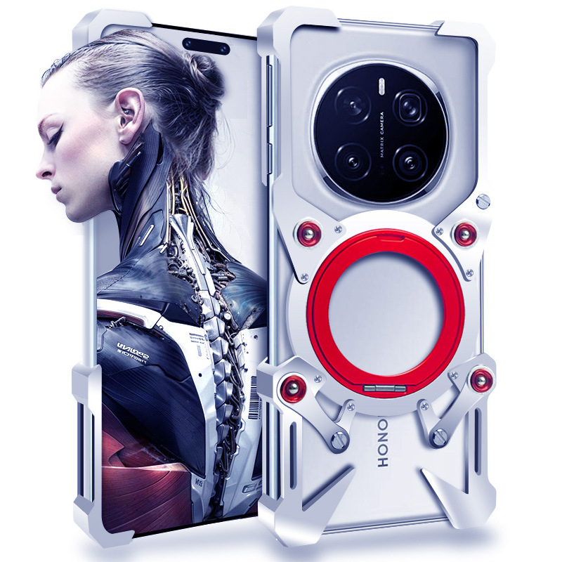 Zimon μεταλλικό πίσω κάλυμμα με περιστρεφόμενη βάση, συμβατό με τη σειρά Honor Magic7