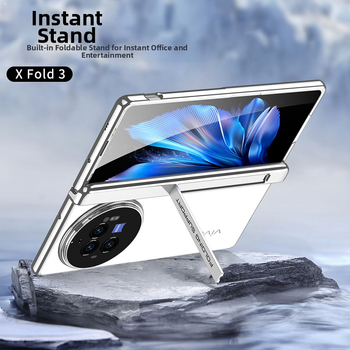 Cieta apvalka vāciņš Vivo X Fold3 Pro – PC materiāls, elektroplakēšana, kritiena aizsardzība