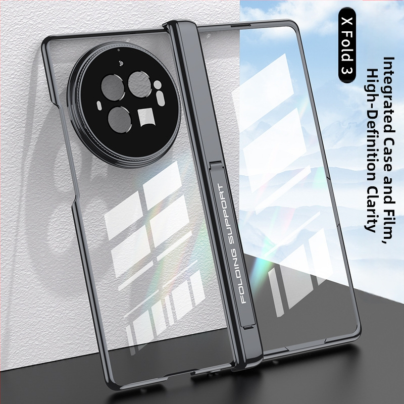 Cieta apvalka vāciņš Vivo X Fold3 Pro – PC materiāls, elektroplakēšana, kritiena aizsardzība