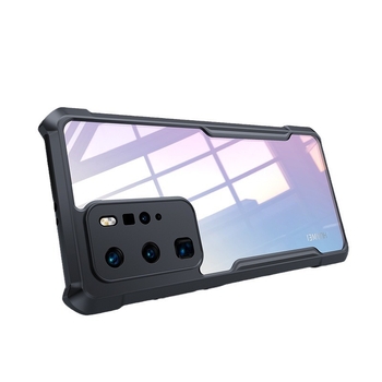 Kućište za Huawei P40 Pro s potpunom zaštitom objektiva, TPU+PC, otpornost na habanje i pad, crno, Xundd