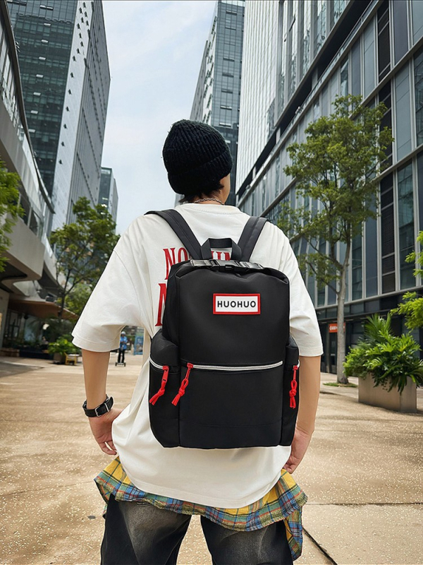 Unisex nylon ruksak, 36–55 L, pogodan za 11-inčni laptop, kaiš sa zračnim jastučićem, za putovanja u slobodno vrijeme