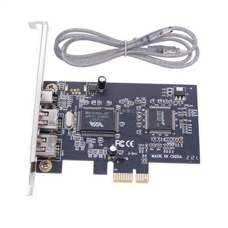 PCIe 1394 kartica za snimanje videa s VIA VT6308P, PCIe 1×, DV/kamera snimanje