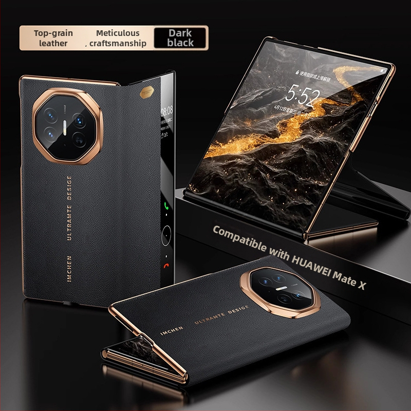 Kožno kućište Huawei Mate XT s pametnim prozorom, potpuna zaštita, XT preklopni zaslon, otporno na padove i ogrebotine, zaštitno kućište X