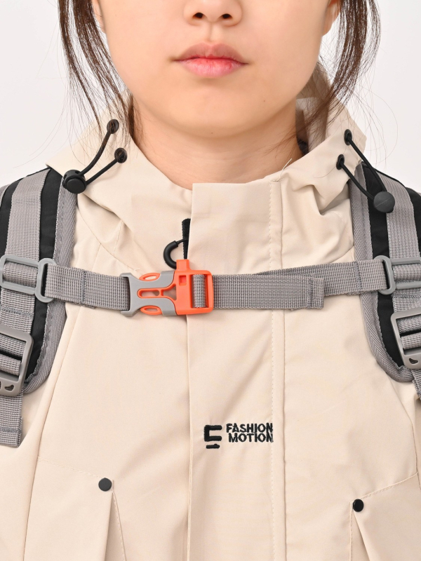 Planinarski ruksak ultralakog dizajna za outdoor, velika kapaciteta, Oxford platno, prozračan i vodootporan, unisex, zakrivljene naramenice