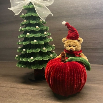 Kit DIY pentru bețișor de măr răsucit de Crăciun – Materiale fabricate manual