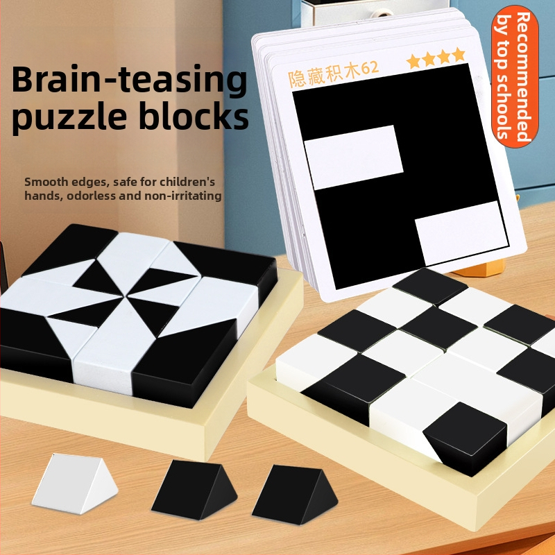 Hariduslik plokk-puzzle lastele: suured ABS-plastikblokkid, 0–38 tükk, 4–6 aastat, DIY-sõbralik