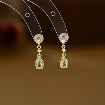 Youhan fülbevalók — réz, galván bevonat, geometriai forma