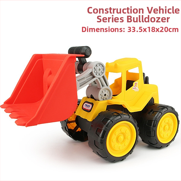 Inženierijas transportlīdzekļa rotaļlieta: smilšu baggeris un pacēlājs, 1:36 mēroga, plastmasa, zīmols Yisi, bērniem 4–6 gadi