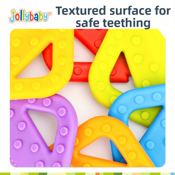 Jollybaby Платнена книжка за гризане за бебета 0–3 години — визуална стимулация, когнитивно развитие и координация ръка-око, ранно образование