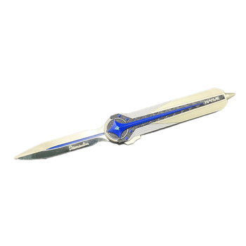 Model de armă din aliaj cu cuțit Polaris telescopic – model static, pentru 14+ ani