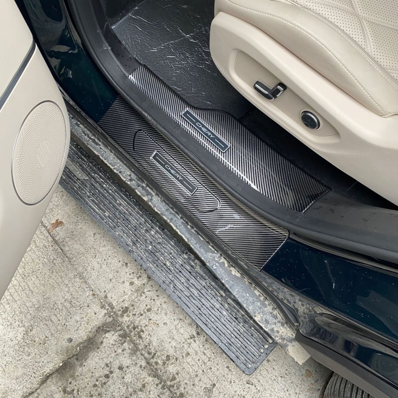 Plastična unutarnja prag ploča za Chery Storm T11, prilagodljiva, kompatibilna s automatskim mjenjačem