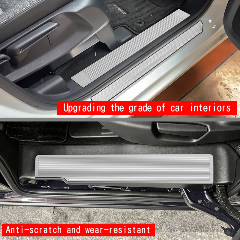 Praguri din oțel inoxidabil și pedale de întâmpinare pentru Honda Freed Air/Crosstar, Modelul 3