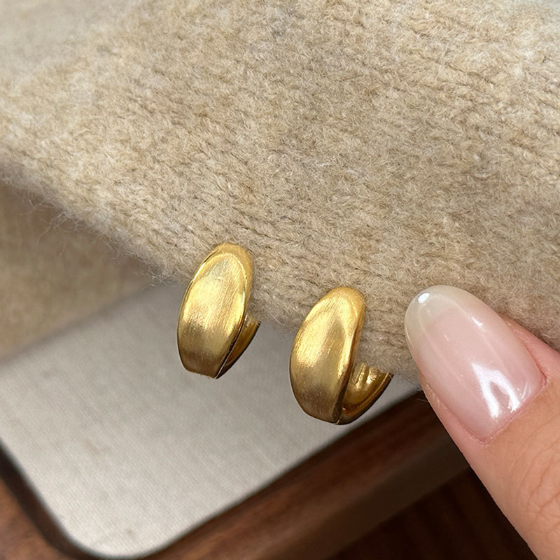 Naušnice RONERAI od metala, geometrijski stil, elektroplakiranje, za žene