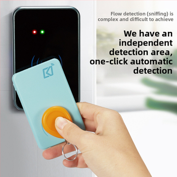 Copykey érintés nélküli kártyaolvasó ID/IC kártyákhoz, 125kHz-13.56MHz, tápellátás: lítium akkumulátor/USB