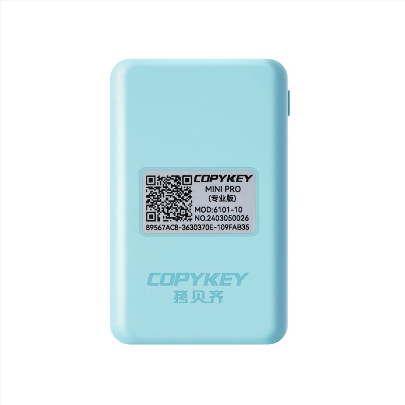 Copykey érintés nélküli kártyaolvasó ID/IC kártyákhoz, 125kHz-13.56MHz, tápellátás: lítium akkumulátor/USB