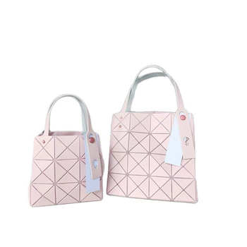 25 nova PVC torbica za pod Pazuh — mini kvadratna torba s geometrijskim rombom za žene