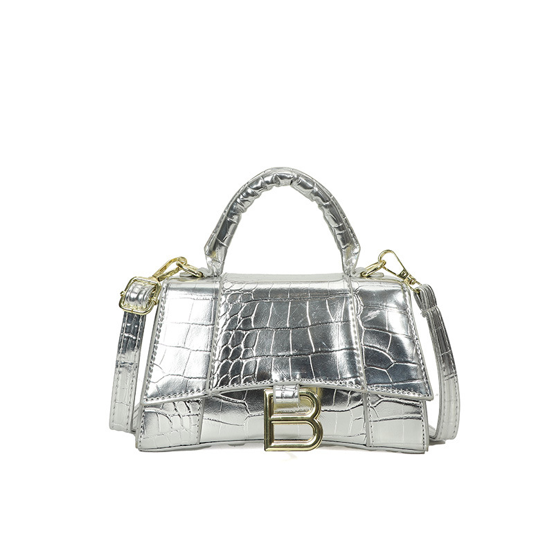Ženska crossbody torba s polumjesecem i poklopcem, PU materijal