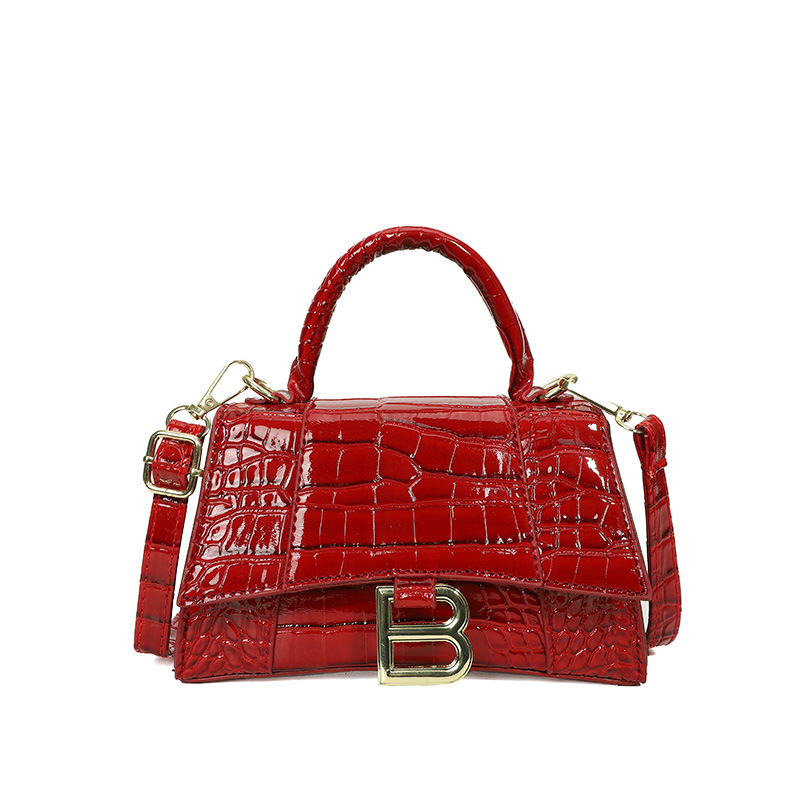 Ženska crossbody torba s polumjesecem i poklopcem, PU materijal