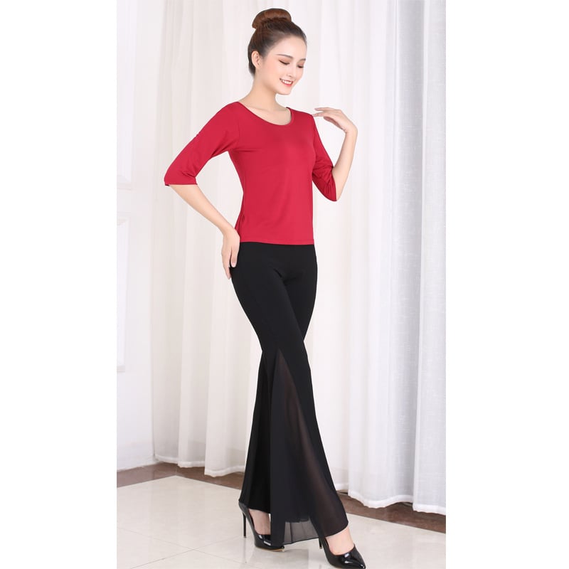 Női modern tánc body — modal anyag, béléssel, alkalmas színpadra és táncgyakorlatokra