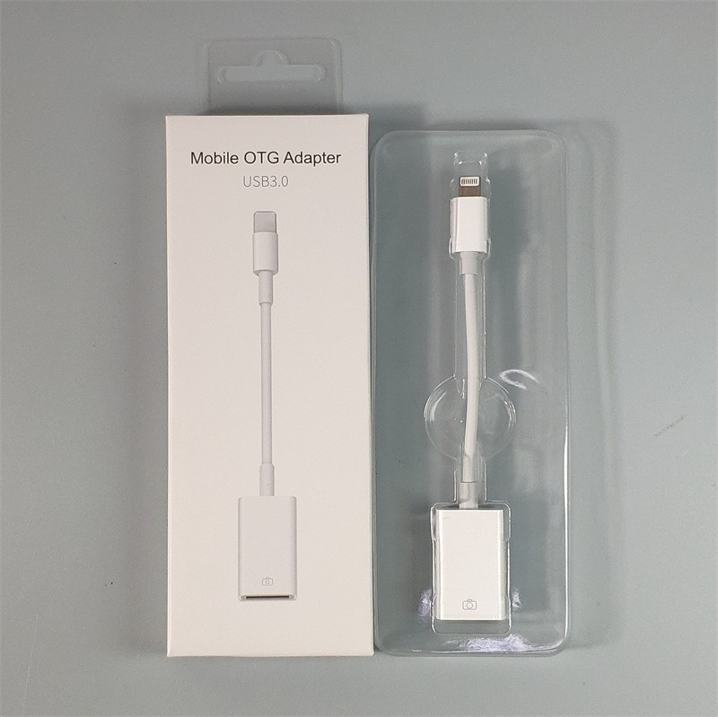 Καλώδιο Apple προς USB OTG, USB 3.0 – φόρτιση και μεταφορά δεδομένων, για iPhone/iPad, υποστηρίζει USB μνήμη και αναγνώστη καρτών